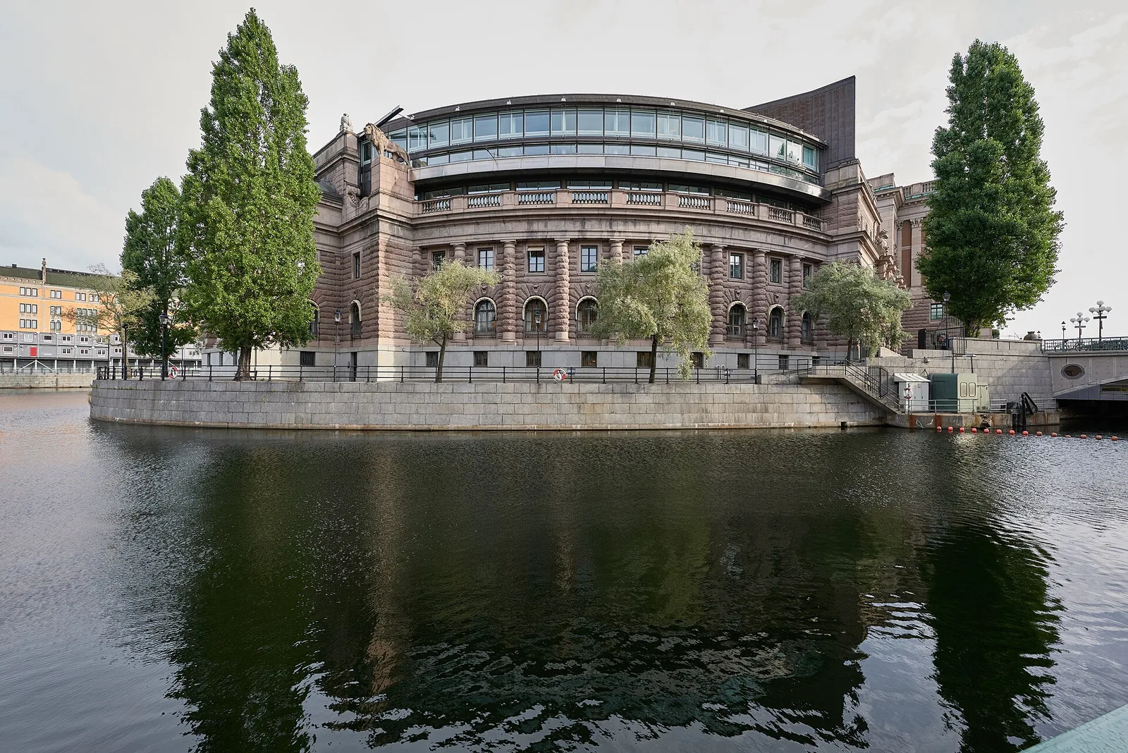 Edificio del parlamento de Suecia, Dinamarca y Nueva Zelanda