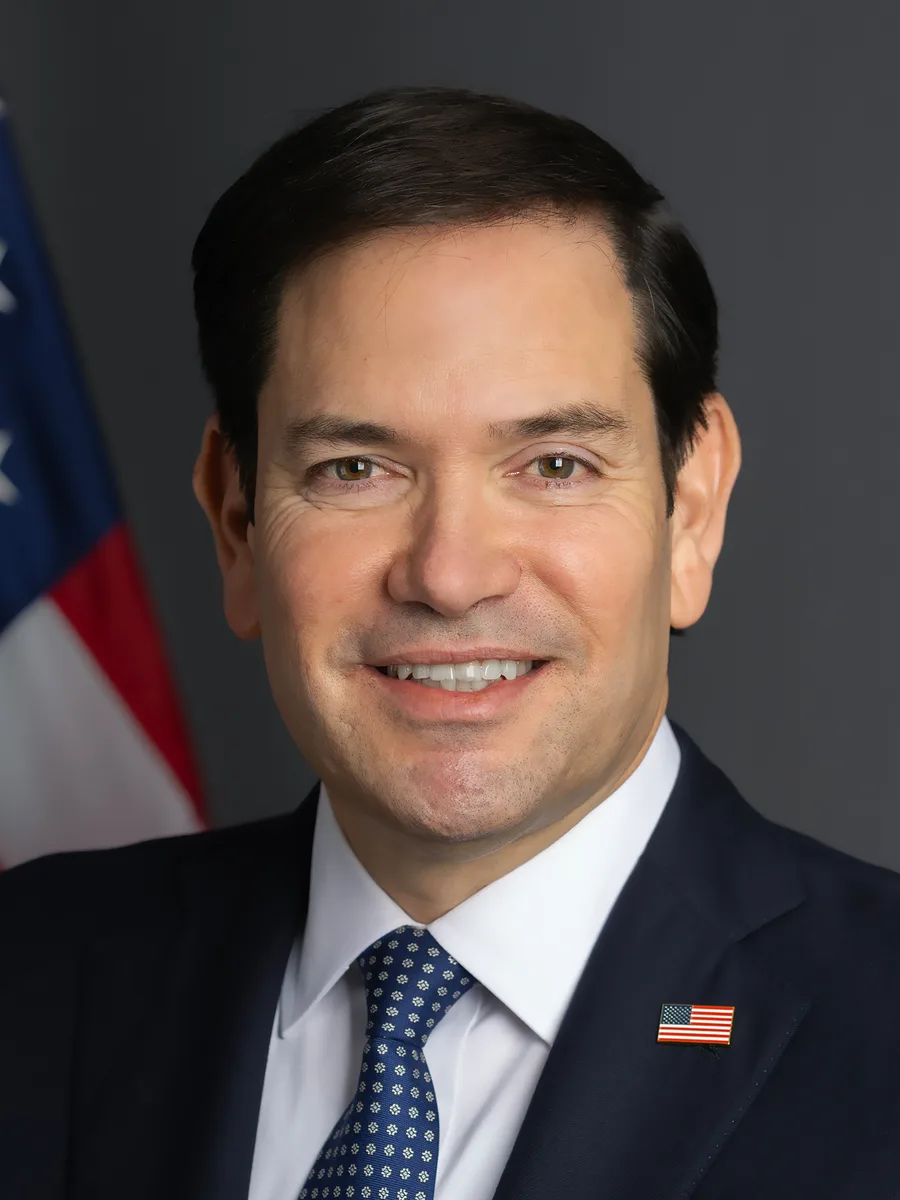 Official portrait of Secretary of State Marco Rubio