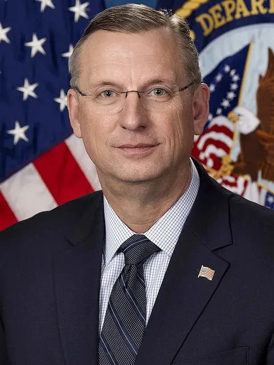 Official portrait of Secretary of Veterans Affairs Doug Collins