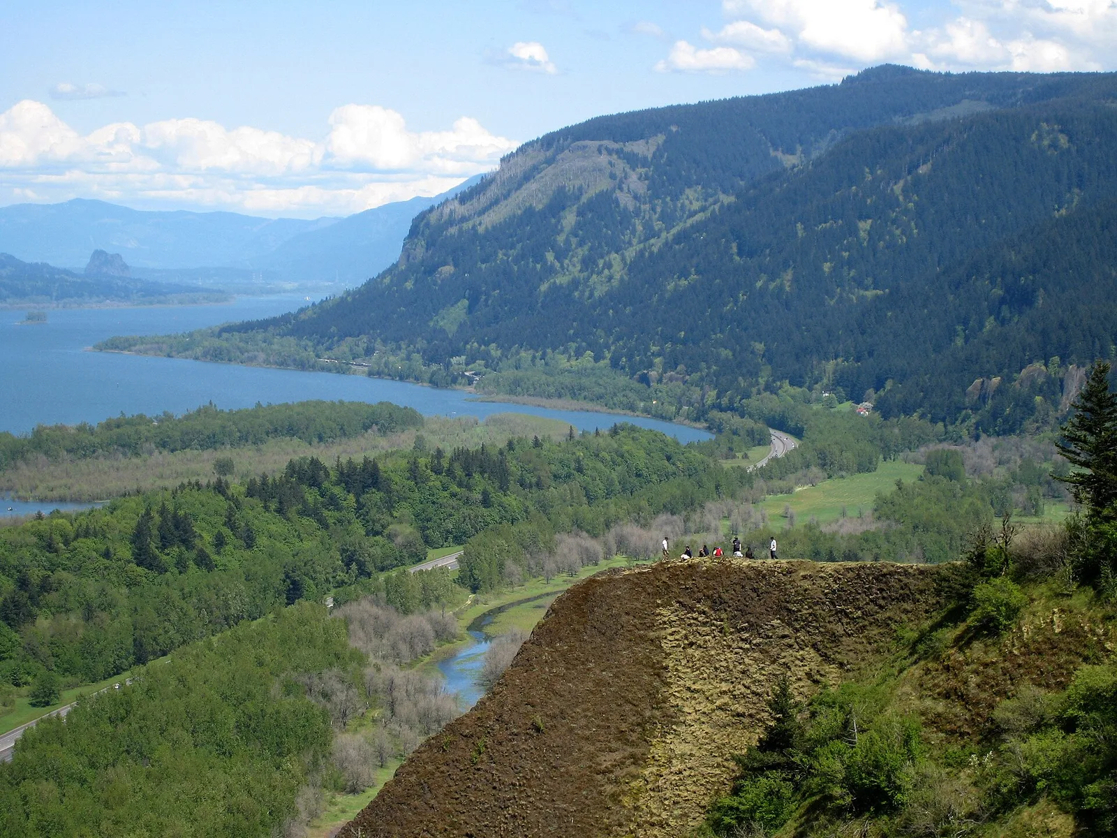 La costa de Oregón cerca de la desembocadura del río Columbia, donde Lewis y Clark llegaron al Pacífico