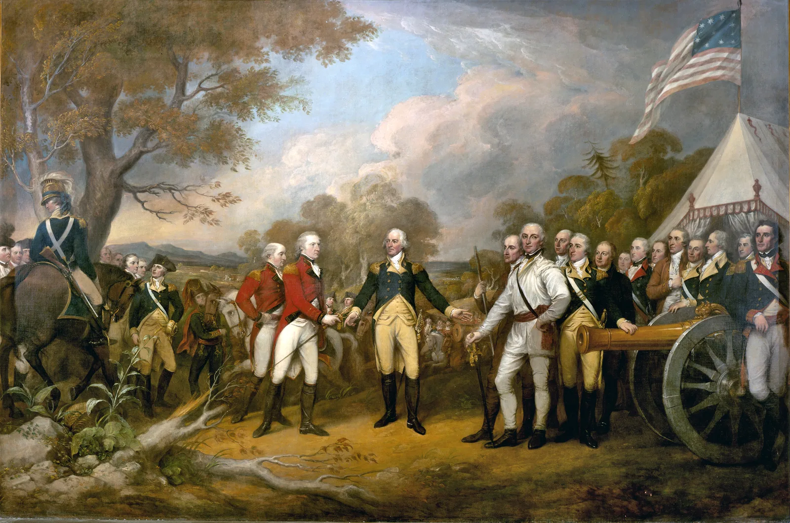 Historical image related to the Battle of Saratoga