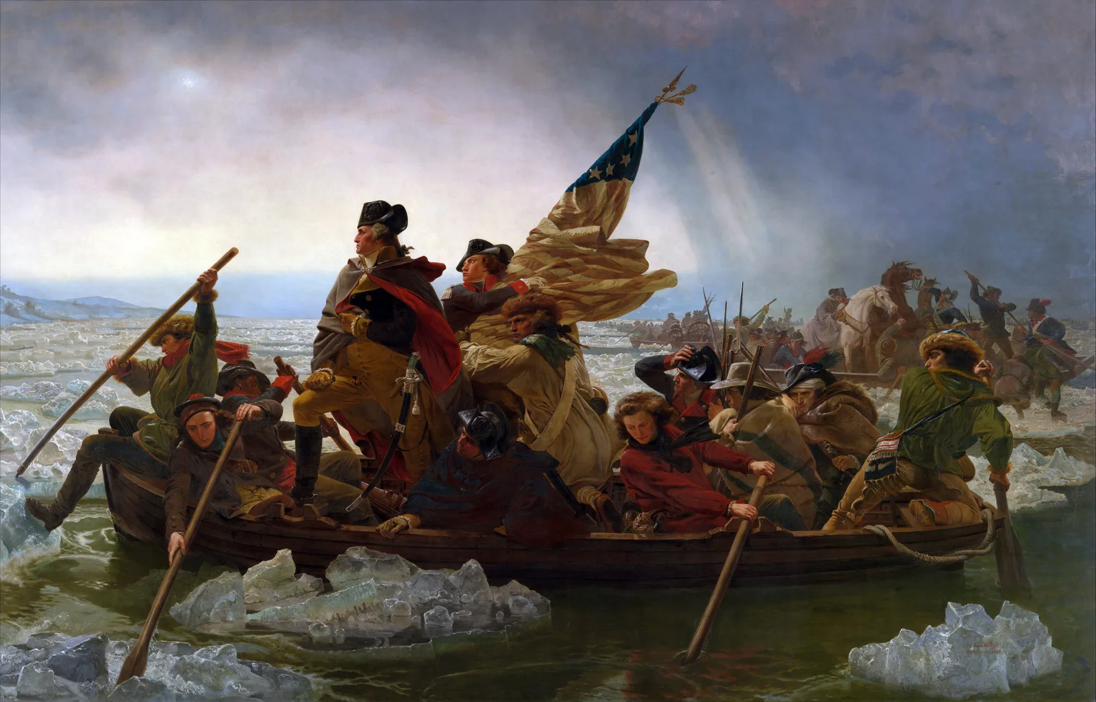 Historical image related to the Crossing of the Delaware & Battle of Trenton
