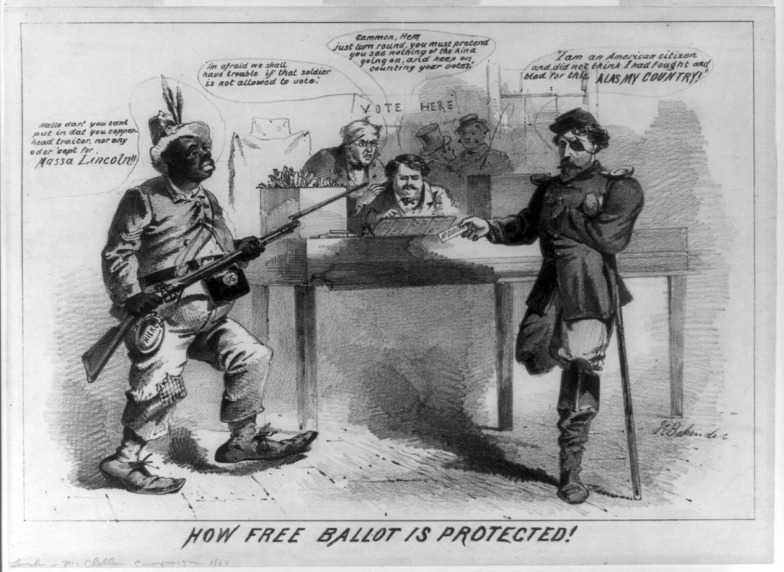 Historic ballot box used in early American elections