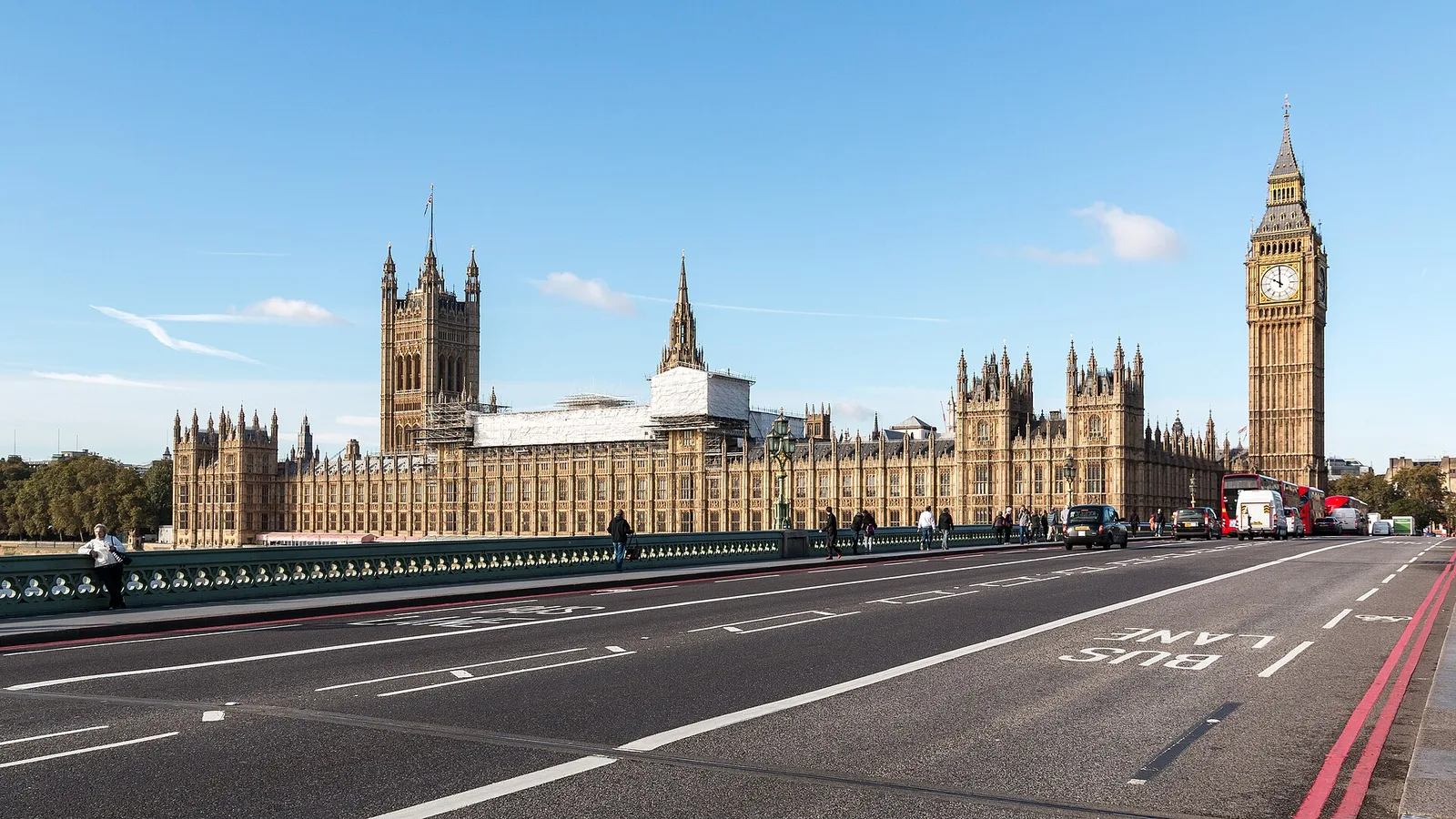 The Palace of Westminster, home of the UK Parliament in London