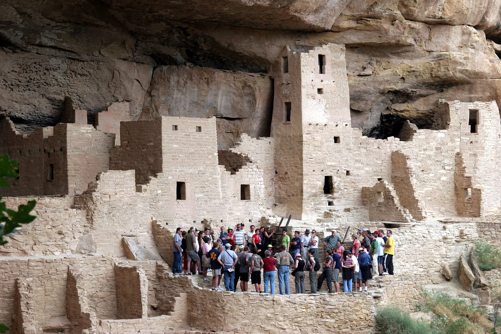 Mesa Verde cliff dwellings carved into sandstone alcoves by the Ancestral Pueblo people over seven centuries, abandoned around 1300 and preserved as a UNESCO World Heritage Site in southwestern Colorado