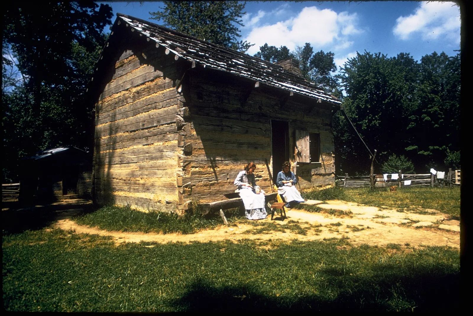 Lincoln Boyhood National Memorial in southern Indiana, where Abraham Lincoln lived from age 7 to 21