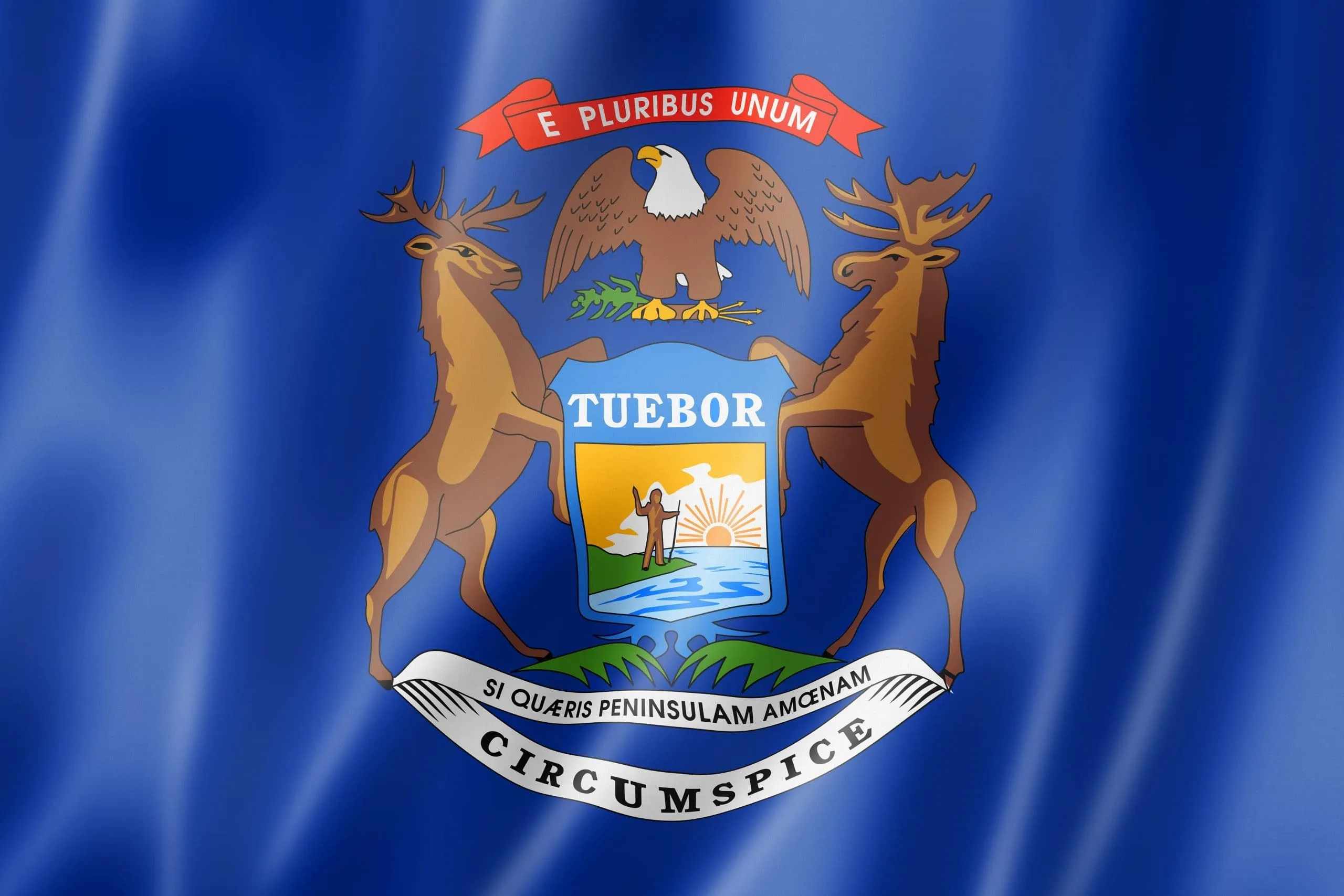 Michigan State Flag