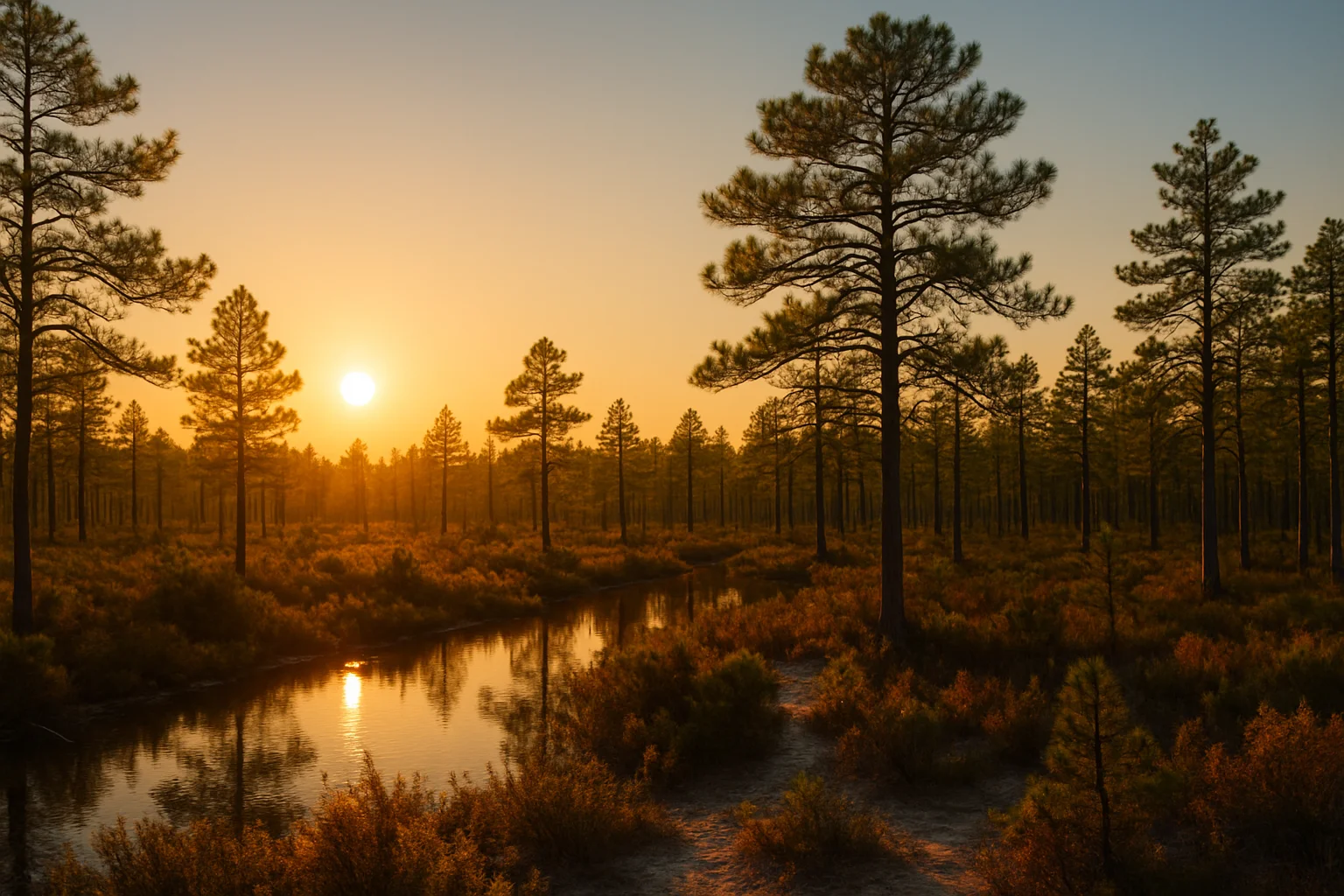The New Jersey Pine Barrens, 1.1 million acres of protected wilderness at the heart of the most densely populated state in the nation