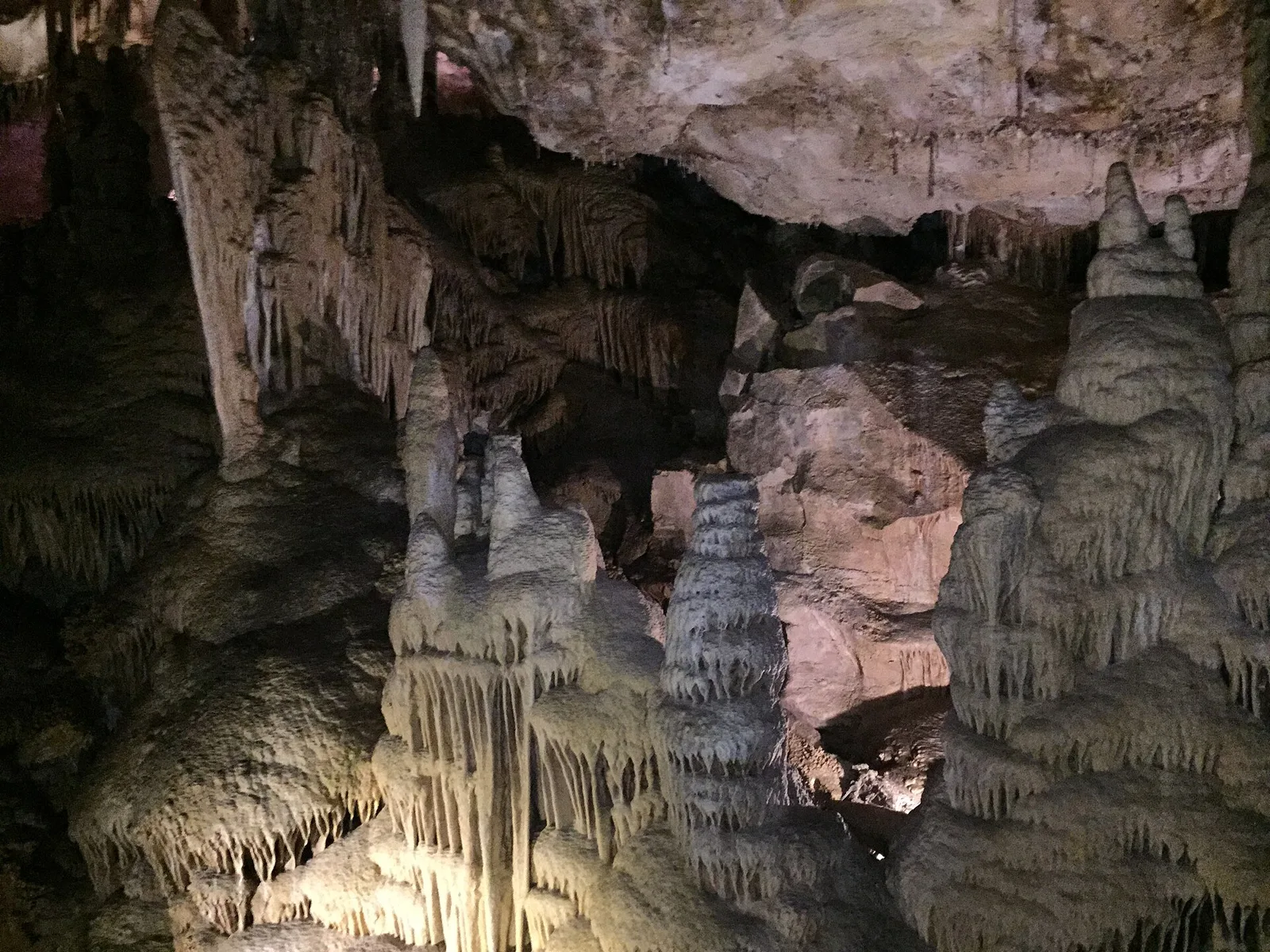 Lehman Caves formations inside Great Basin National Park, Nevada