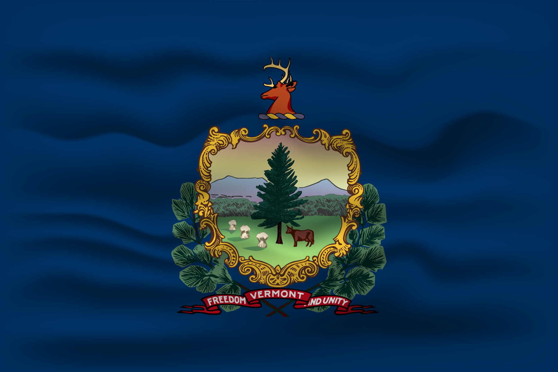 Vermont State Flag